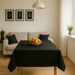 pellava kerni musta 140 cm