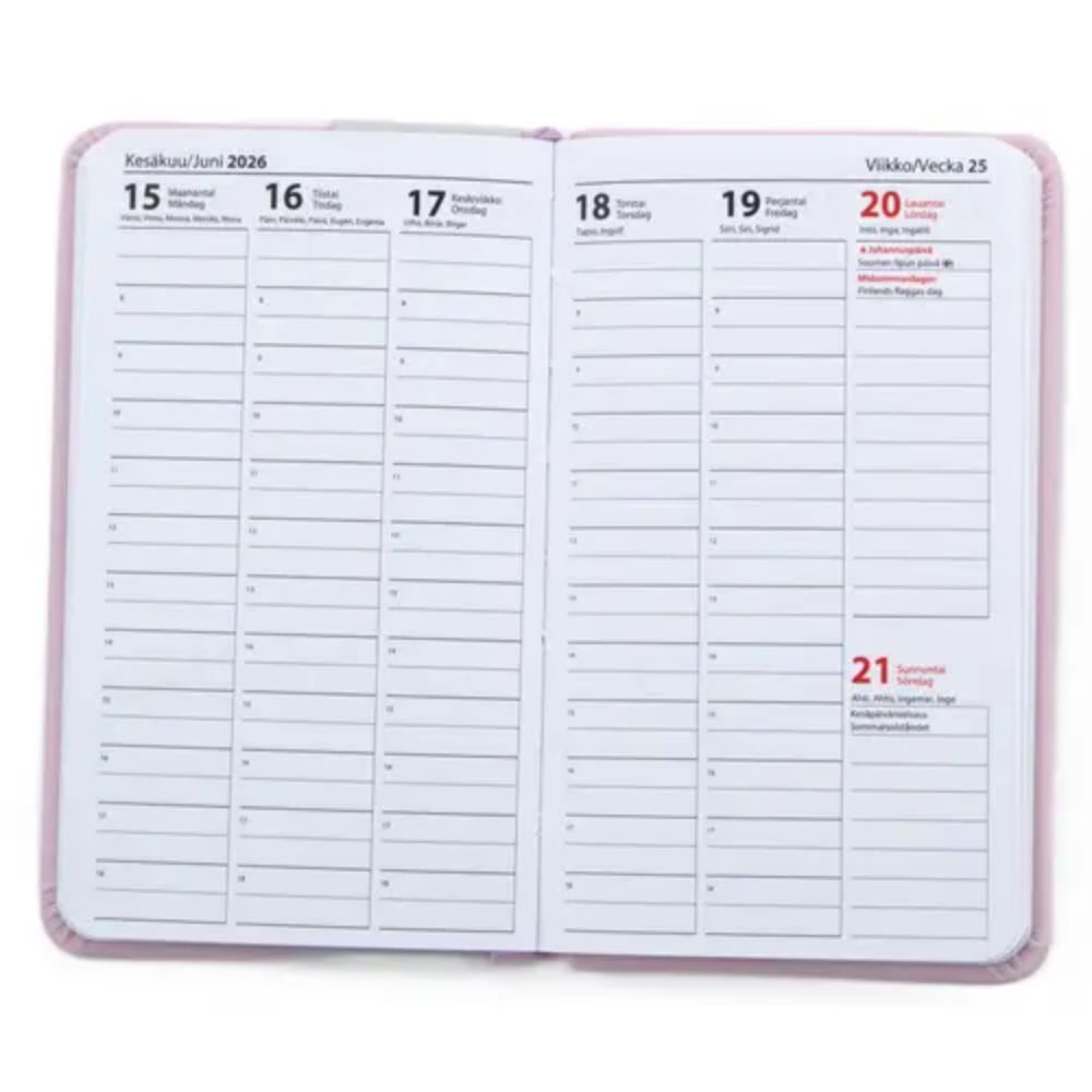 Kalenteri sidottu Viikko Memory 2026 - Image 2