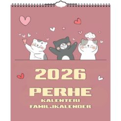 Kalenteri Perhekalenteri 2026 Aika