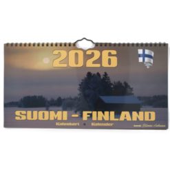Kalenteri panoraamakalenteri Suomi 2026 Aika