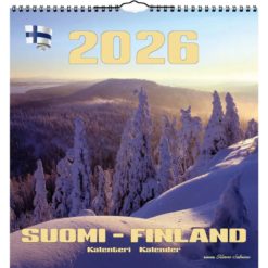 Kalenteri seinäkalenteri iso Suomi 2026 Aika