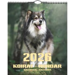 Kalenteri seinäkalenteri suuri Koirat 2026 Aika