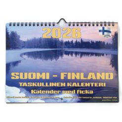 Kalenteri taskullinen 2026 Suomi maisema