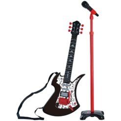 Kitara ja mikrofoni rock-kitara