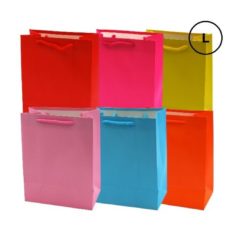 Lahjakassi basic L 26x32x16cm värilajitelma