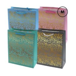 Lahjakassi kultakoriste M 18x23x8cm