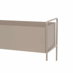 Alternative view of Kukkalaatikko suorakaide 45 x 18 x 60 cm beige