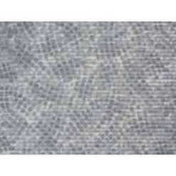 Kylpyhuonematto 65 cm Elävä mosaiikki harmaa 79832 (1)