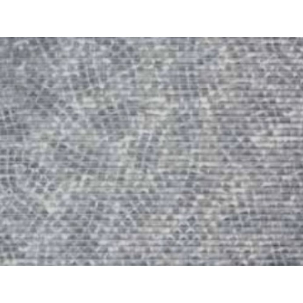 Kylpyhuonematto 65 cm Elävä mosaiikki harmaa 79832 (1)