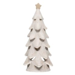 Kynttilänjalka 25 cm kuusi keraaminen