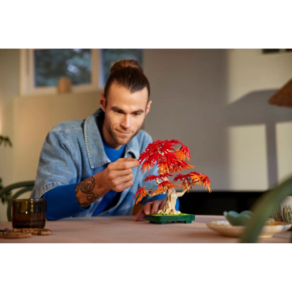 LEGO Botanicals 10348 punalehtinen japaninvaahtera-bonsaipuu