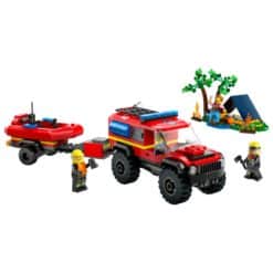 LEGO-City-60412-nelivetopaloauto-Ja-pelastusvene