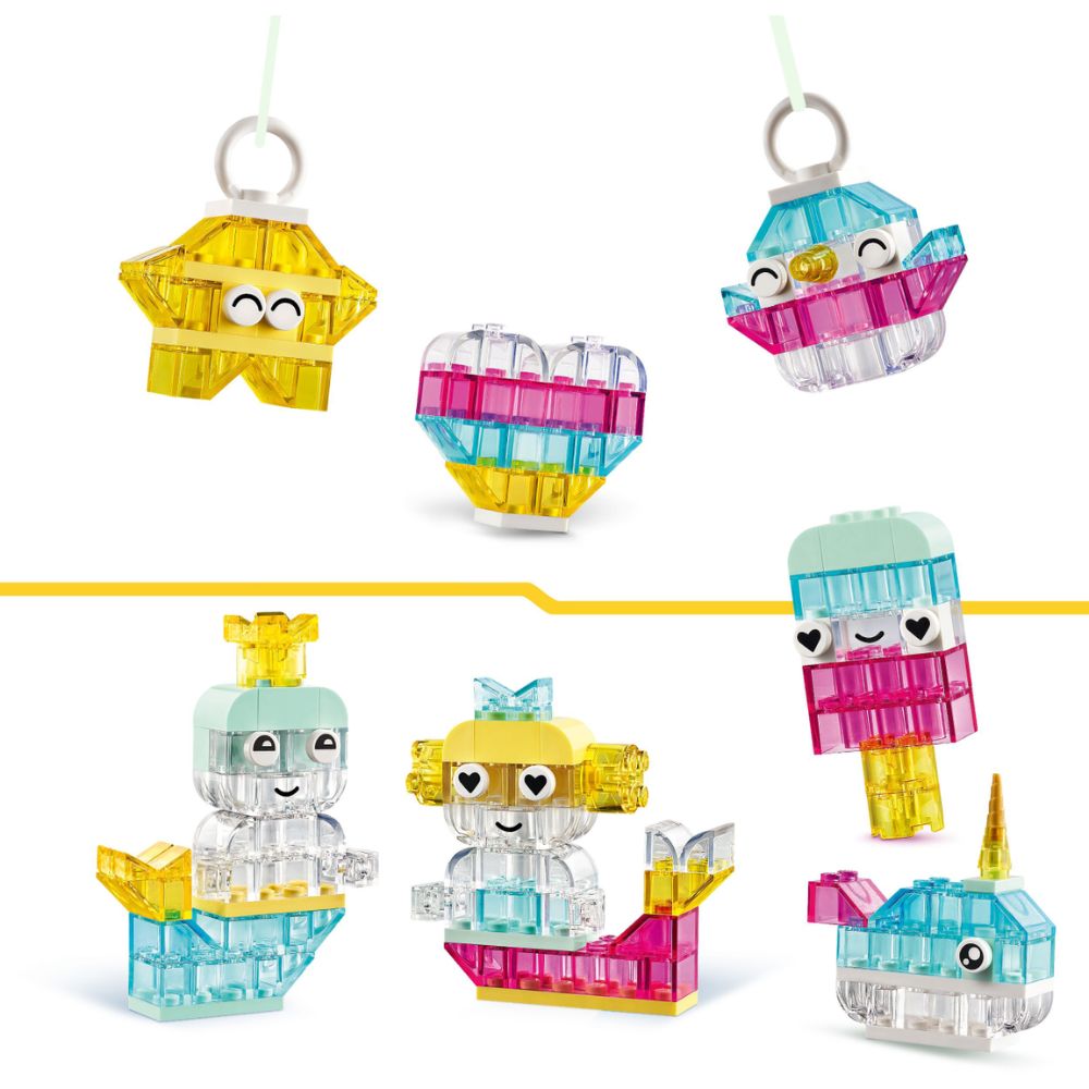 LEGO Classic 11040 Läpinäkyvien palikoiden taikalaatikko - Image 3