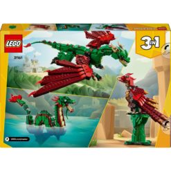 Alternative view of LEGO Creator 31161 Keskiaikainen lohikäärme