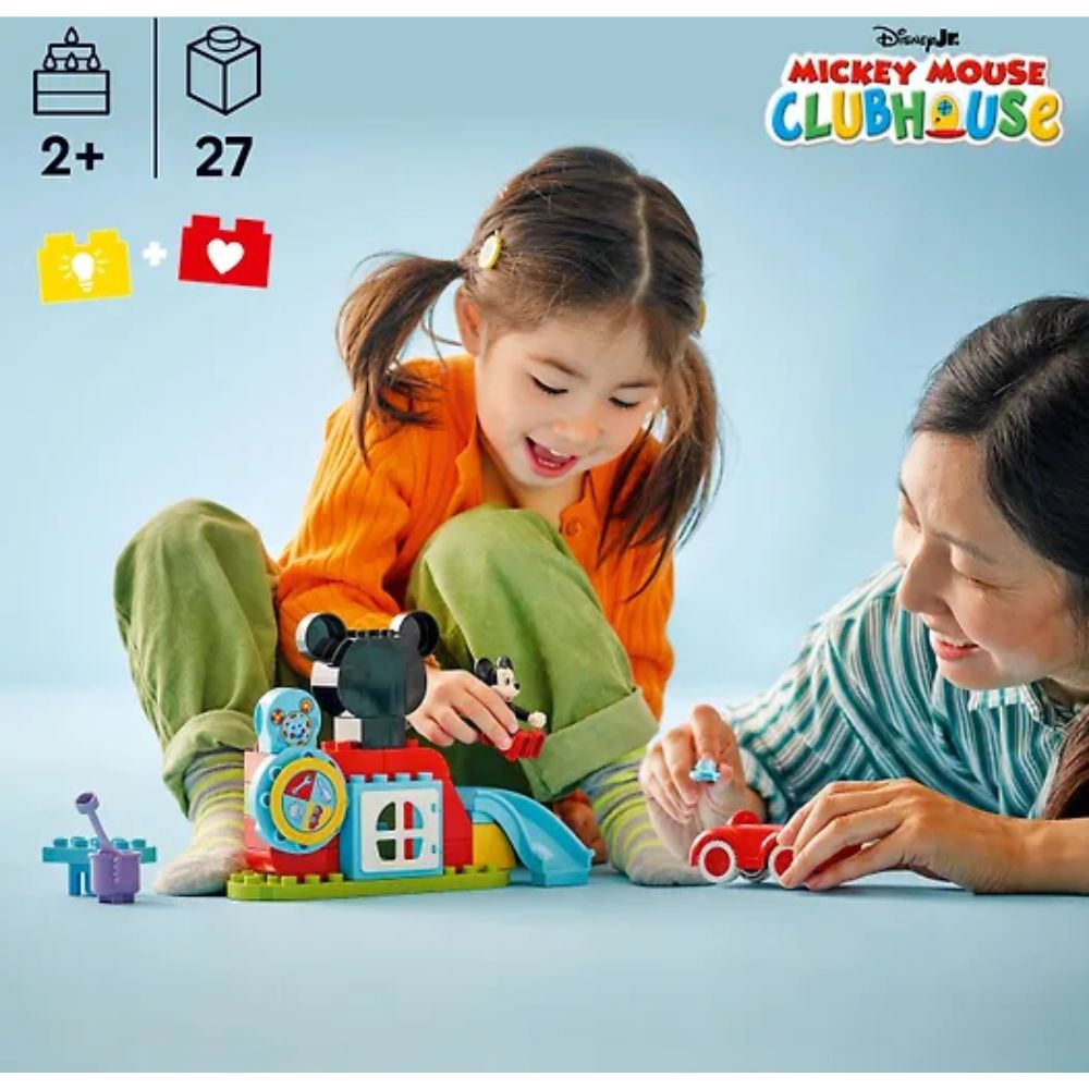 LEGO DUPLO Disney 10454 Mikki Hiiren kerhotalo ja auto. - Image 5
