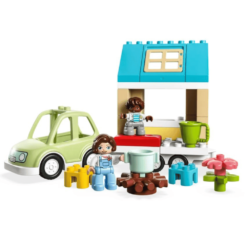 Alternative view of LEGO Duplo 10986 omakotitalo perävaunussa