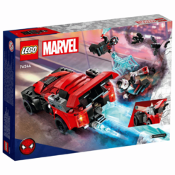 Alternative view of LEGO Marvel 76244 Miles Morales vs. Morbius