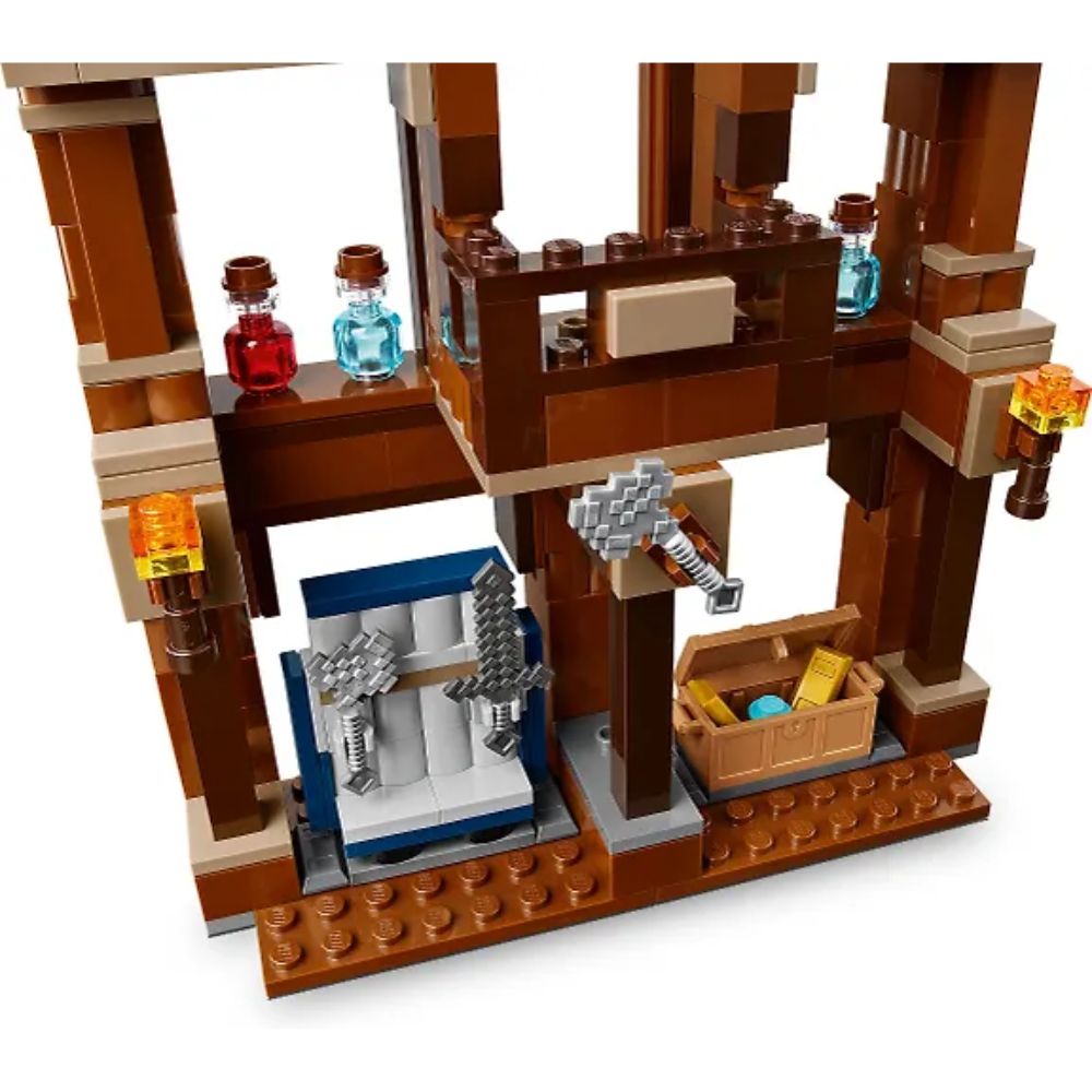 LEGO Minecraft 21272 – Puukartanon taisteluareena (2)