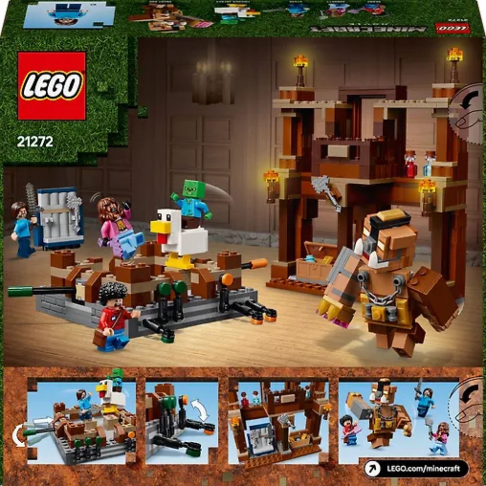 LEGO Minecraft 21272 – Puukartanon taisteluareena