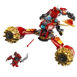 Alternative view of LEGO Ninjago 71830 Kain Myrskynratsastajarobotti