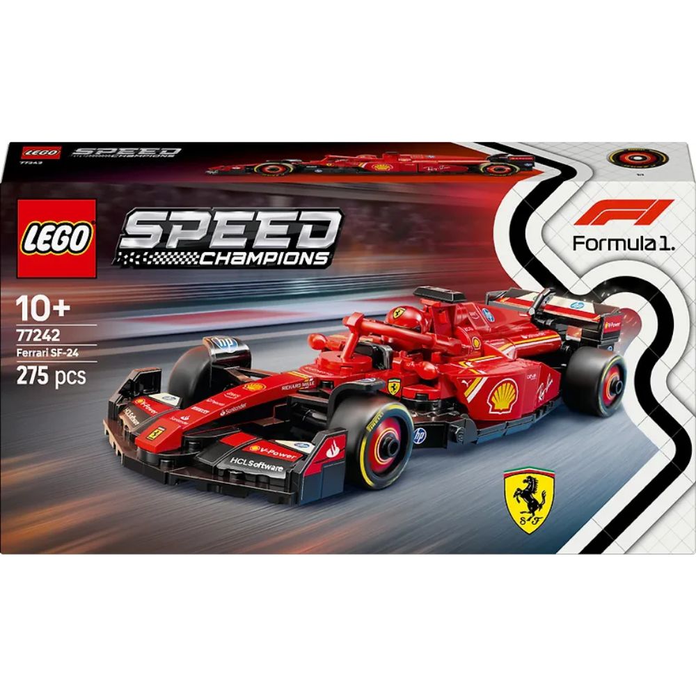 LEGO Speed Champions 77242 – Ferrari SF-24 F1 ‑kilpa-auto