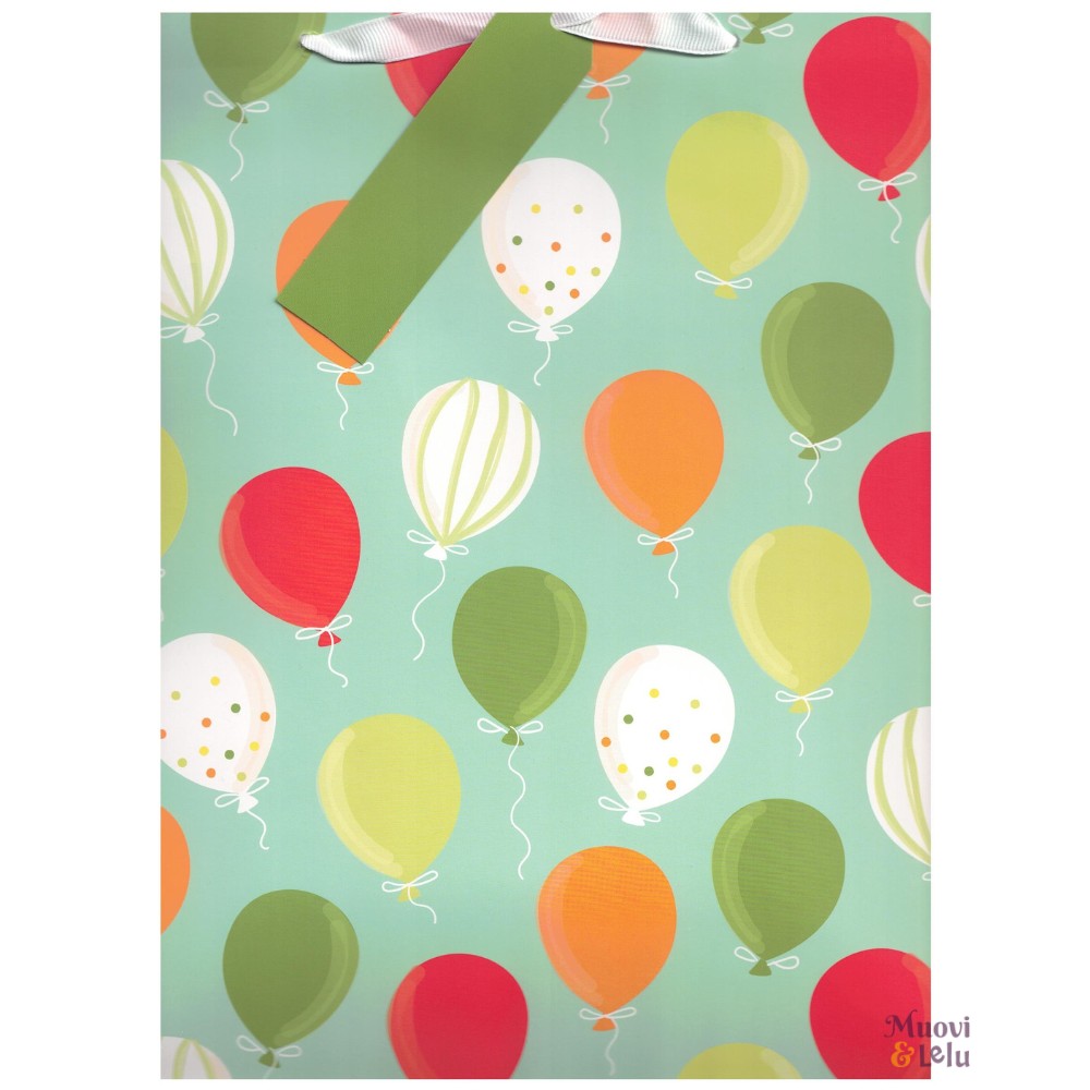 Lahjakassi 32,5 x 26 x 12,6 cm ilmapallo