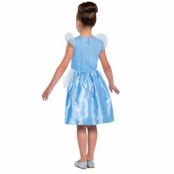 Alternative view of Lasten naamiaisasu prinsessamekko Tuhkimo basic M-koko 7-8 v.