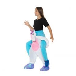 Alternative view of Lasten naamiaisasu yksisarvinen reppuselkäkyyti