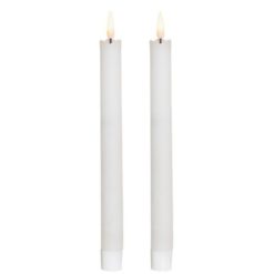 Led kruunukynttilä 3D liekki 2 kpl 25 cm