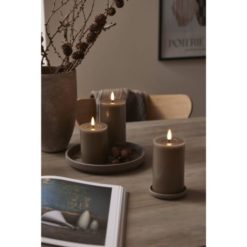 Led-kynttila-125-cm-ruskea-Flamme-Flow-2-510x510