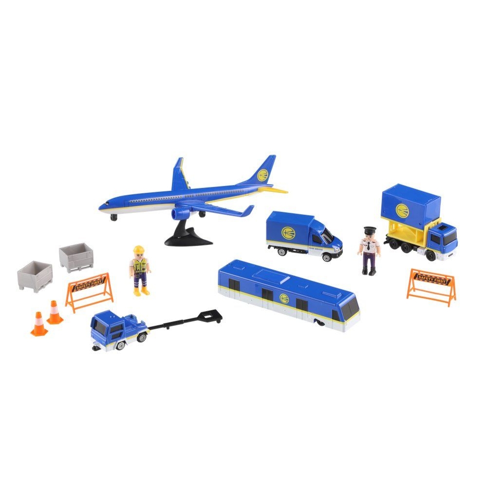 Lentokenttä-leikkisetti Maisto erilaisia