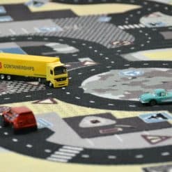 Alternative view of Liikennematto 100 x 150 cm harmaa