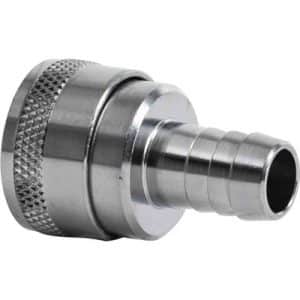 Alternative view of Liitinpesä 3 / 4" letkulle kromattu