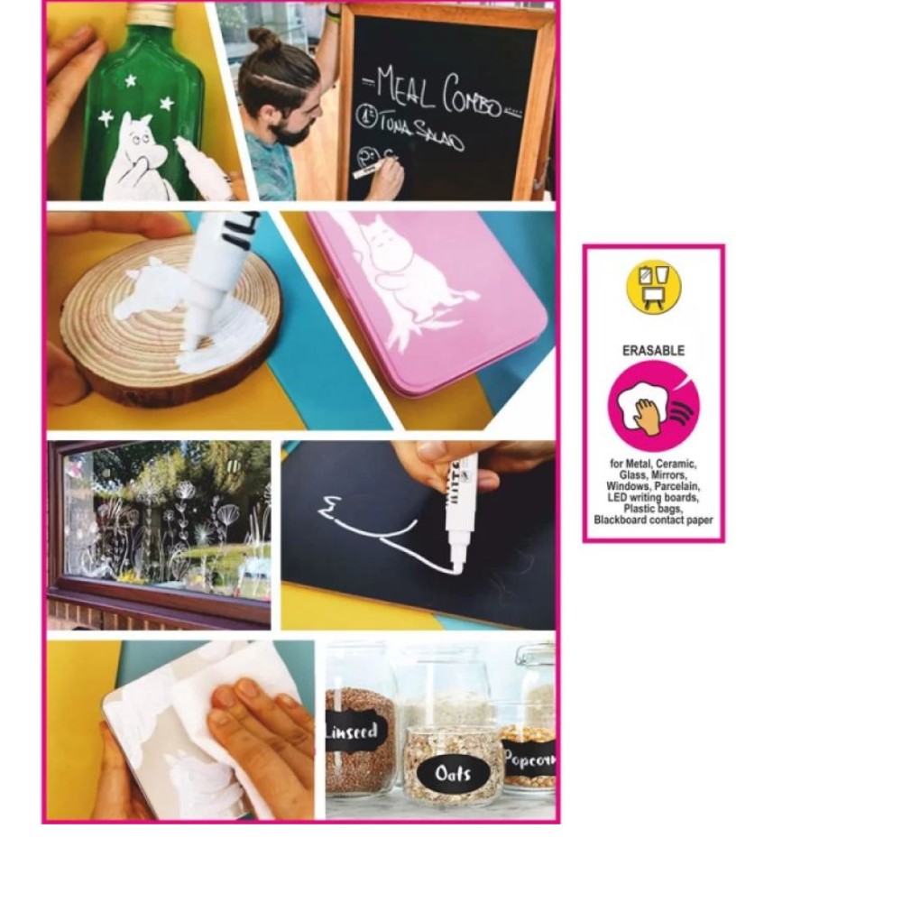 Liitukynä valkoinen 3-5mm