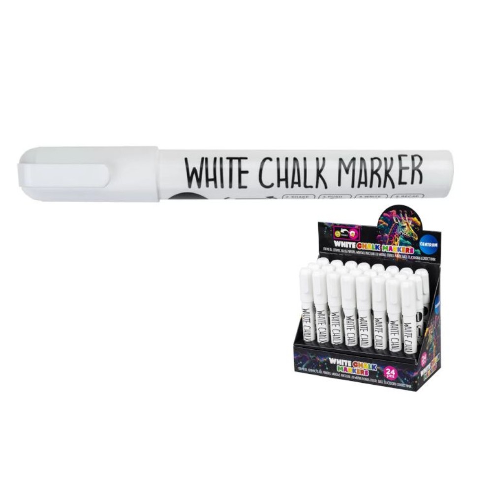 Liitukynä valkoinen 3-5mm