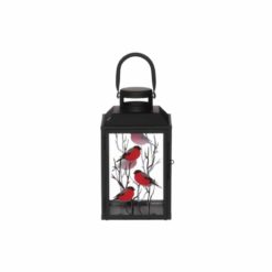 Alternative view of Lyhty punatulkku 13 x 24 cm