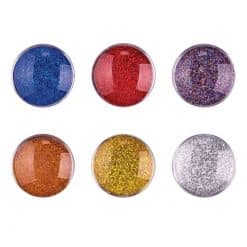 Alternative view of Magneetti glitter 30 mm 6 kpl