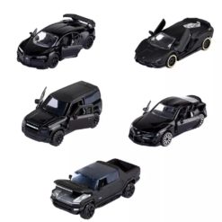 Alternative view of Majorette autot 5-Pack Autot Lahjapakkauksessa – Black Edition 2.0, 1:64