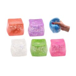 Alternative view of Puristelulelu Kuutio Jätti Glitter Erivärisiä