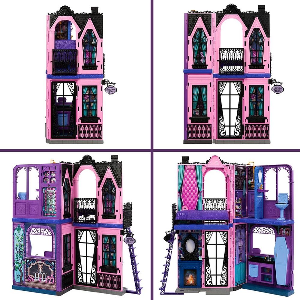 Monster High Boo-tique Hotel - Kummitustaloleikkisetti 13 tarvikkeella - Image 3
