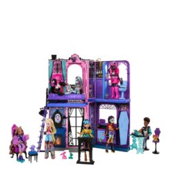 Monster High Boo-tique Hotel - Kummitustaloleikkisetti 13 tarvikkeella