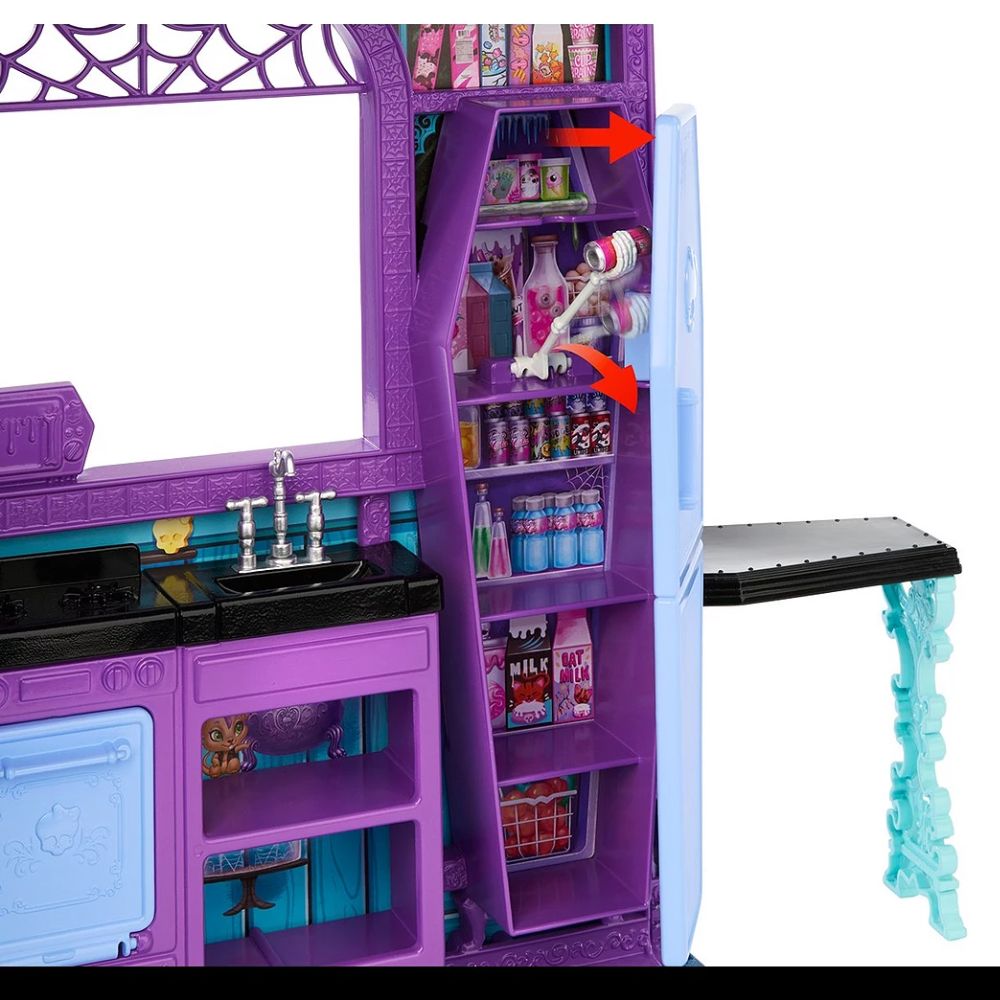 Monster High Boo-tique Hotel - Kummitustaloleikkisetti 13 tarvikkeella - Image 4