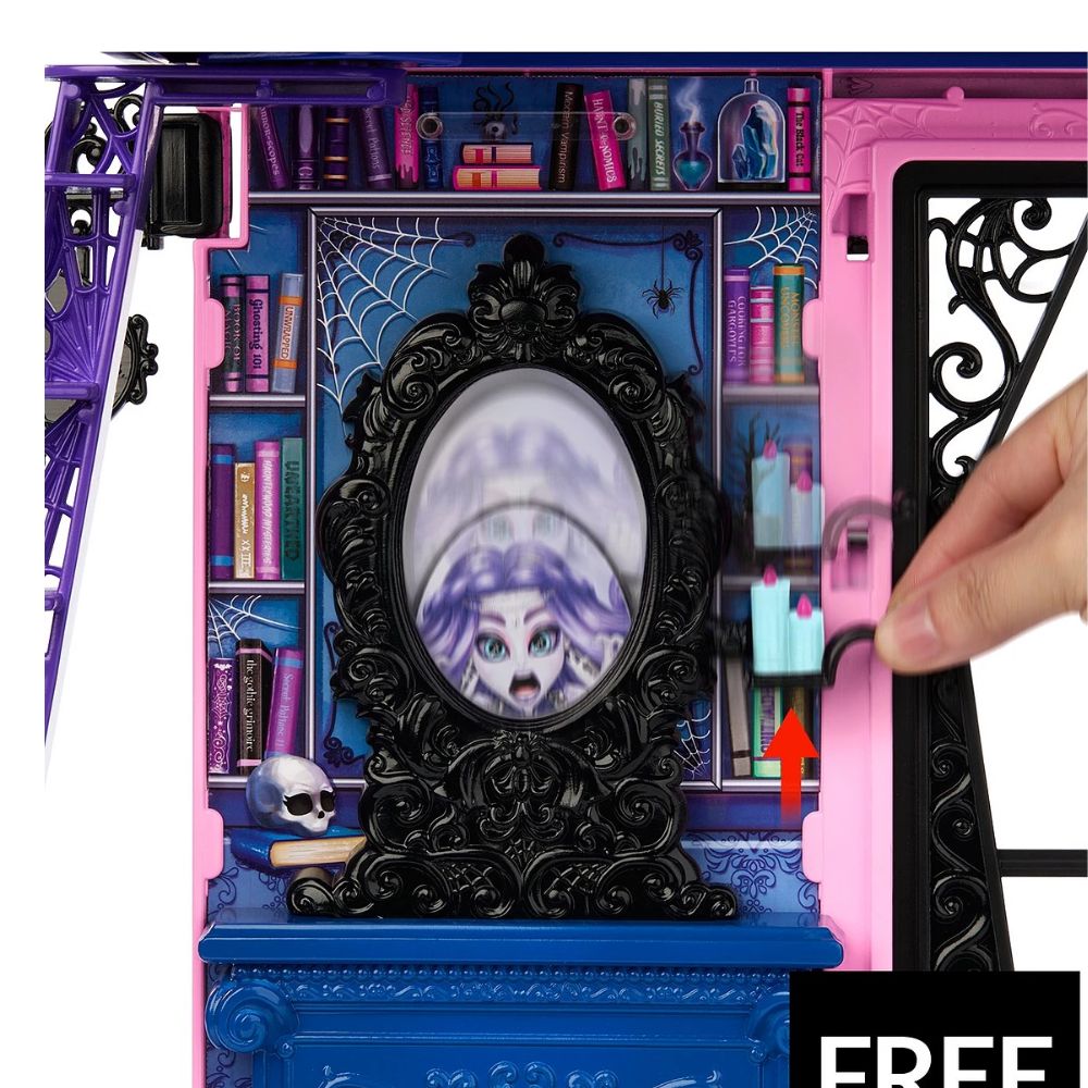 Monster High Boo-tique Hotel - Kummitustaloleikkisetti 13 tarvikkeella - Image 7