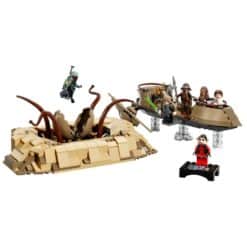 Alternative view of LEGO Star Wars 75396 Desert Skiff & Sarlace P