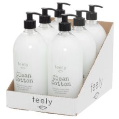 Nestesaippua 1000 ml Feely Joy Clean Cotton
