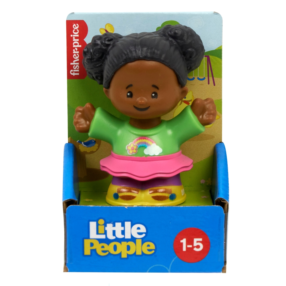 Fisher-Price Little People hahmo sateenkaaripaita