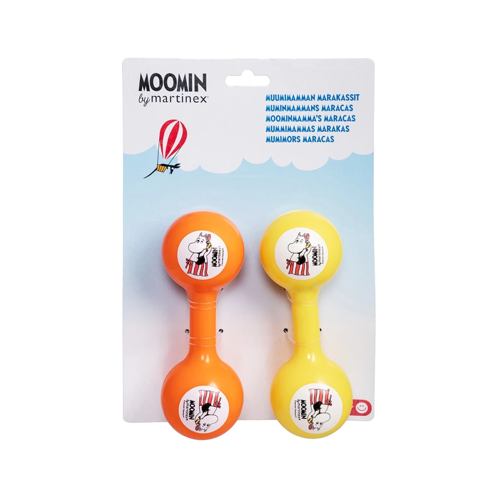 Muumimamman marakassit tupla lasten soitin