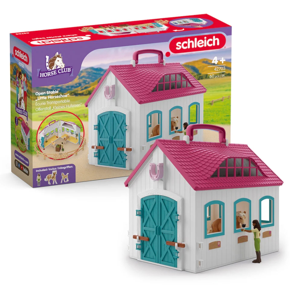 Schleich Horse Club – Pieni Hevosenkengän Pihatto