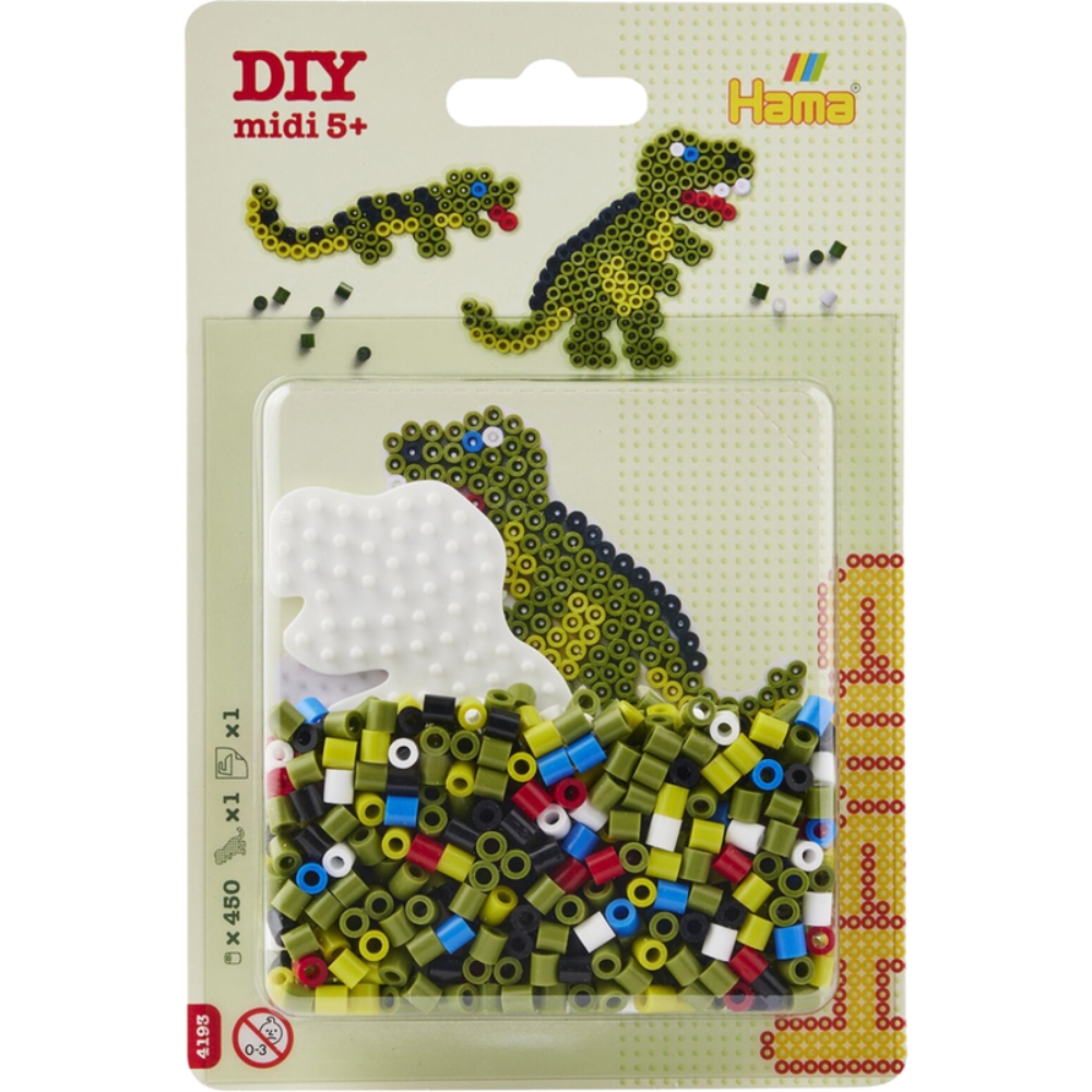 Hama-helmet 450 kpl midi dinosaurus