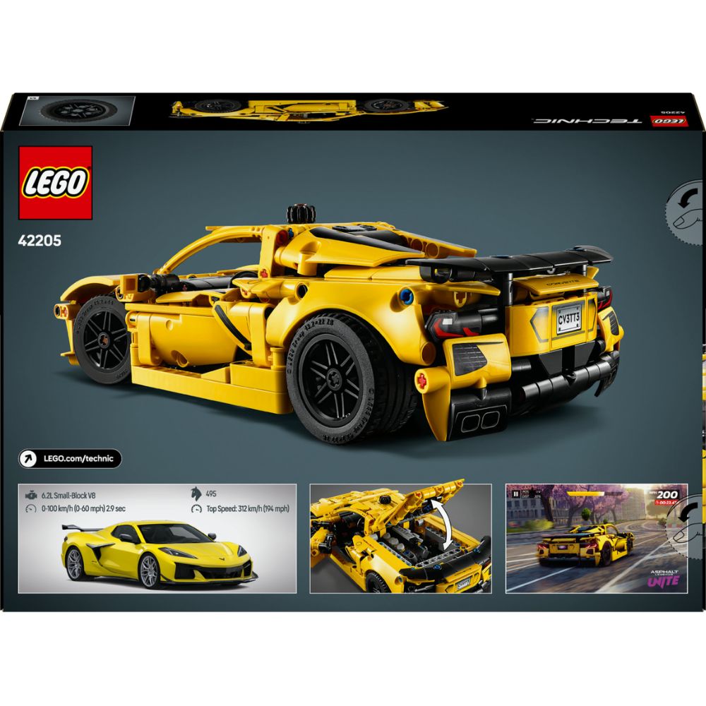 LEGO Technic 42205 Chevrolet Corvette Stingray - Image 4